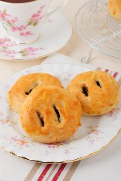 Eccles Cakes Stock Photos