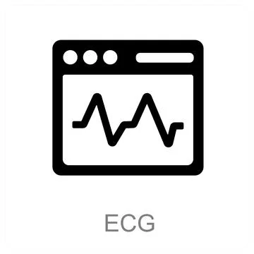 ECG Stock Illustration