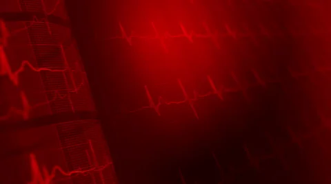 ECG medical background. LOOP. Stock Footage 61802541