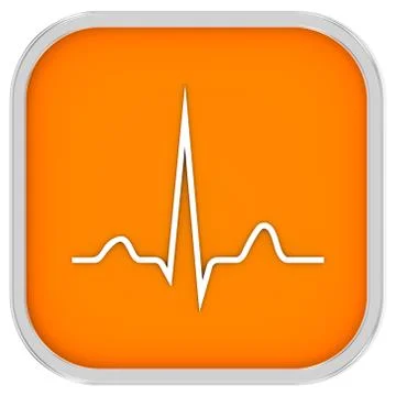 Ecg sign 스톡 사진