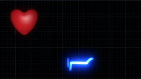 ECG trace Stock Footage 8518174