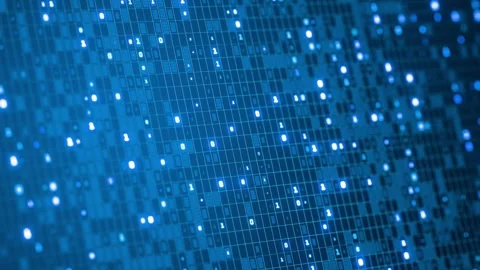 ECH Protocol. Digital technology. Data storage. Artificial intelligence. Stock Footage 315387615