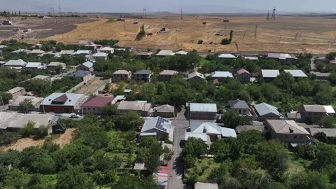 Echmiadzin City by Drone 12 Stock Footage 337191615