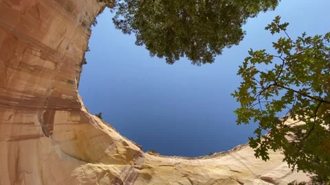 Echo amphitheater in Carson National Forest Video stock 147353923