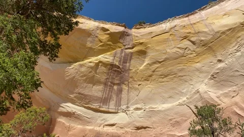 Echo Amphitheater in Carson National Forest Stock Footage 147353978