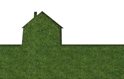 Echo house metaphor Stock Illustration