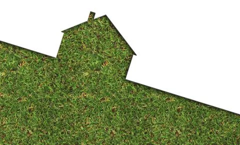 Echo house metaphor Stock Illustration