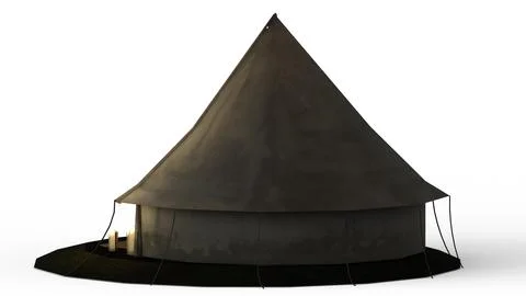 Echo house white background Stock Illustration