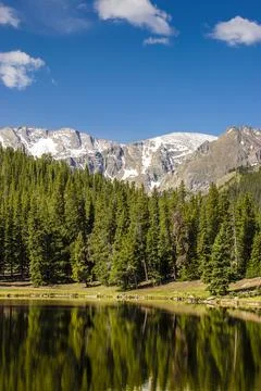 Echo Lake Mount Evans Stock Photos
