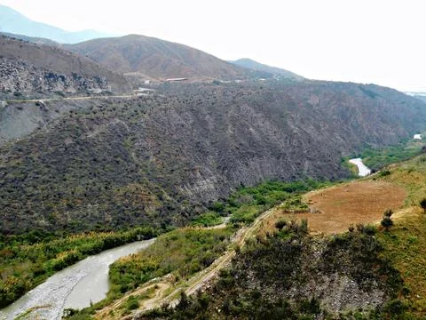 The Echo of the Mountains 101 Foto stock