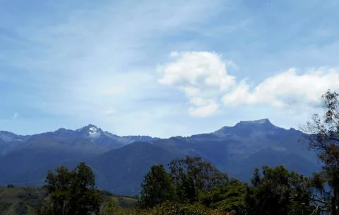 The Echo of the Mountains 35 Foto stock