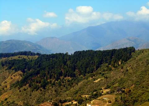 The Echo of the Mountains 37 Foto stock