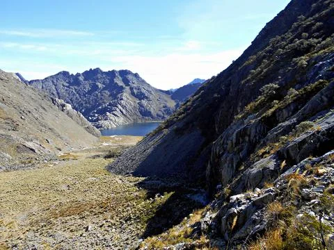 The Echo of the Mountains 49 Foto stock