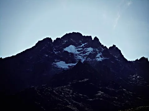 The Echo of the Mountains 68 Foto stock