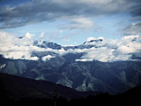 The Echo of the Mountains 73 Foto stock