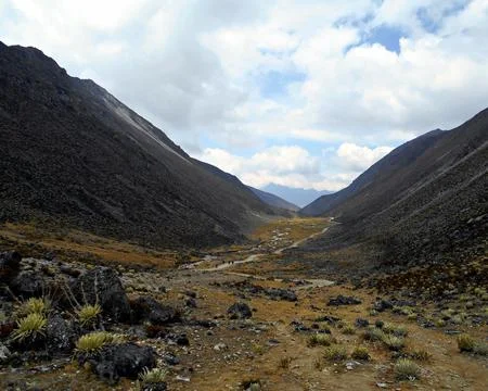 The Echo of the Mountains 90 Foto stock