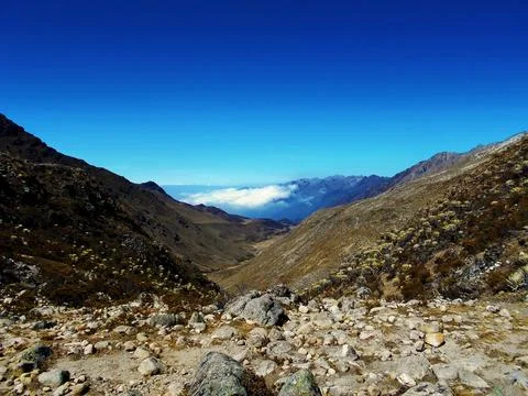 The Echo of the Mountains 95 Foto stock