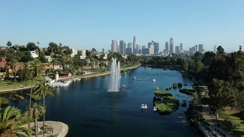 Echo Parl Lale Aerial View Video stock 107027223