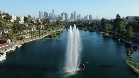 Echo Parl Lale Aerial View Video stock 107028253