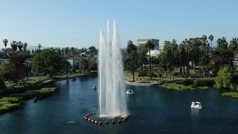 Echo Parl Lale Aerial View Video stock 107028572