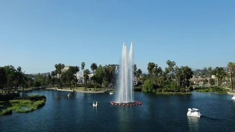 Echo Parl Lale Aerial View Video stock 107029232