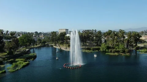 Echo Parl Lale Aerial View Video stock 107029608