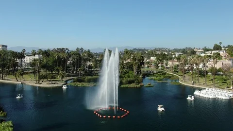 Echo Parl Lale Aerial View Video stock 107029769