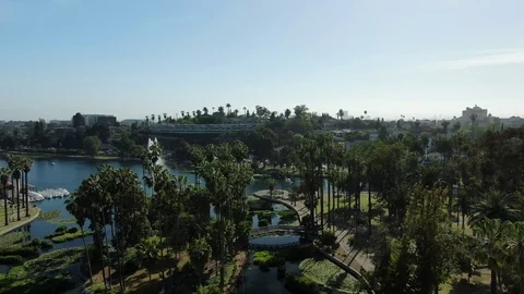 Echo Parl Lale Aerial View Video stock 107034318