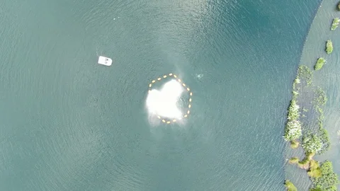 Echo Parl Lale Aerial View Video stock 107047940