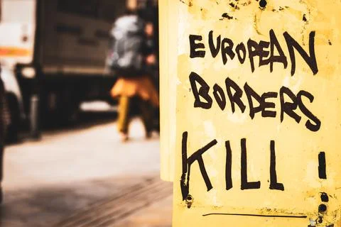 Echo of Voices in the City Stock Photos