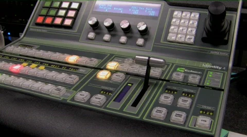 Echolab video switcher Stock Footage 308950