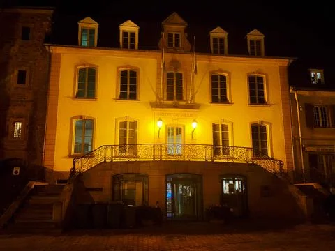 Echternach town hall Stock Photos