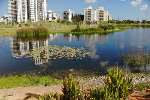 Ecko Park Hadera Stock Photos