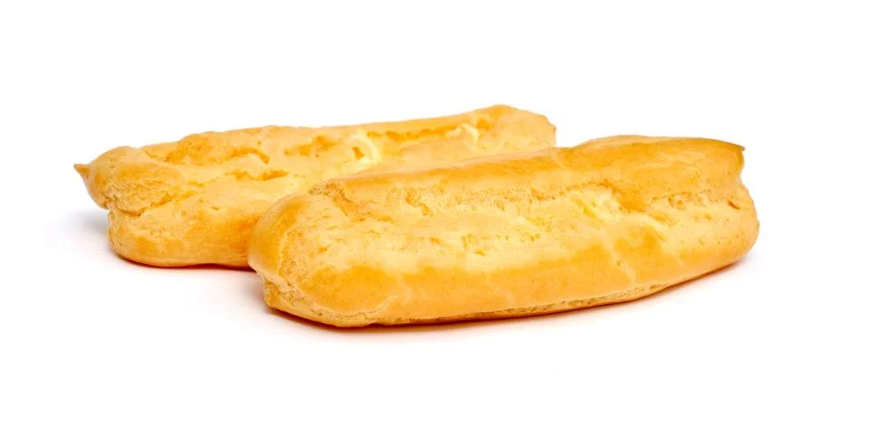 Eclairs Isolated Foto stock