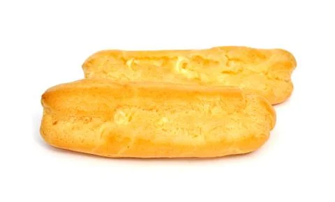 Eclairs Isolated Stock Photos