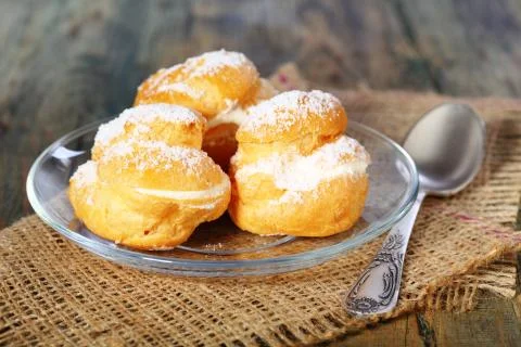 Eclairs. Stock Photos