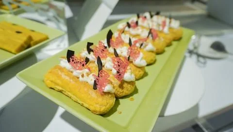 Eclairs Stock Photos