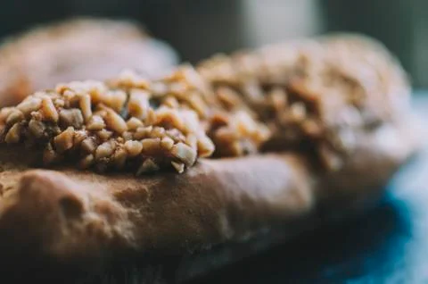 Eclairs On Table Stock Photos