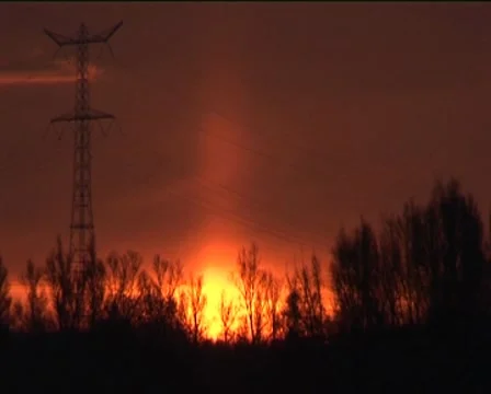 Eclips eagle Stock Footage 8555589