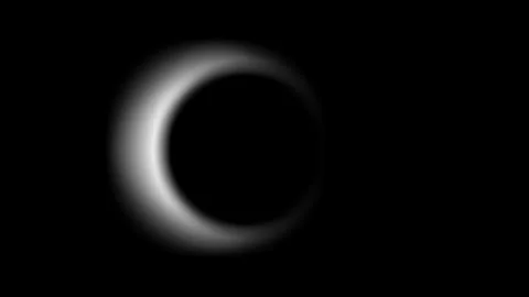 Eclipse , an astronomical event animation Video stock 243595426