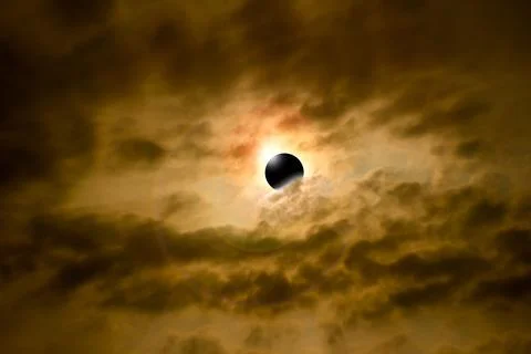 Eclipse computer graphic 스톡 일러스트