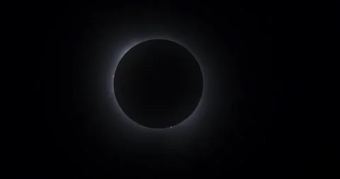 Eclipse during totality (April 2024) Stock Footage 274613374