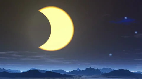 Eclipse Stock Footage 24063943