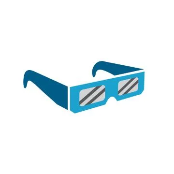 Eclipse glasses - safely viewing the total solar eclipse Ilustração Stock