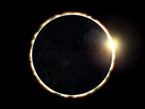 Eclipse Stock Illustration