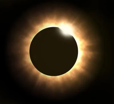Eclipse Stock Illustration