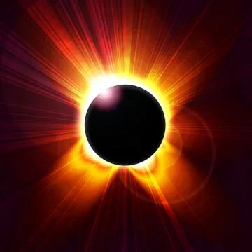 Eclipse Stock Illustration