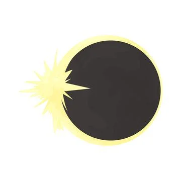 Eclipse illustration Stockillustratie