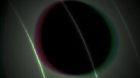 Eclipse with light beams passing through. Stock Footage 334687299