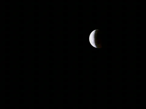 Eclipse Moonrise 400x300 Video stock 535255